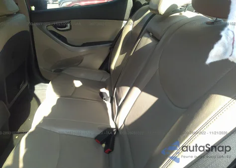 2014 Hyundai Elantra Limited from USA, damaged, VIN 5NPDH4AE3EH482971